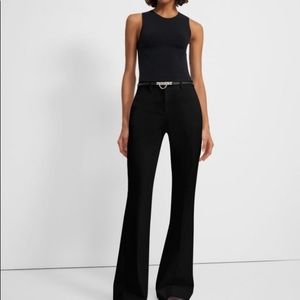 NWT theory size 6 Demitria pant black